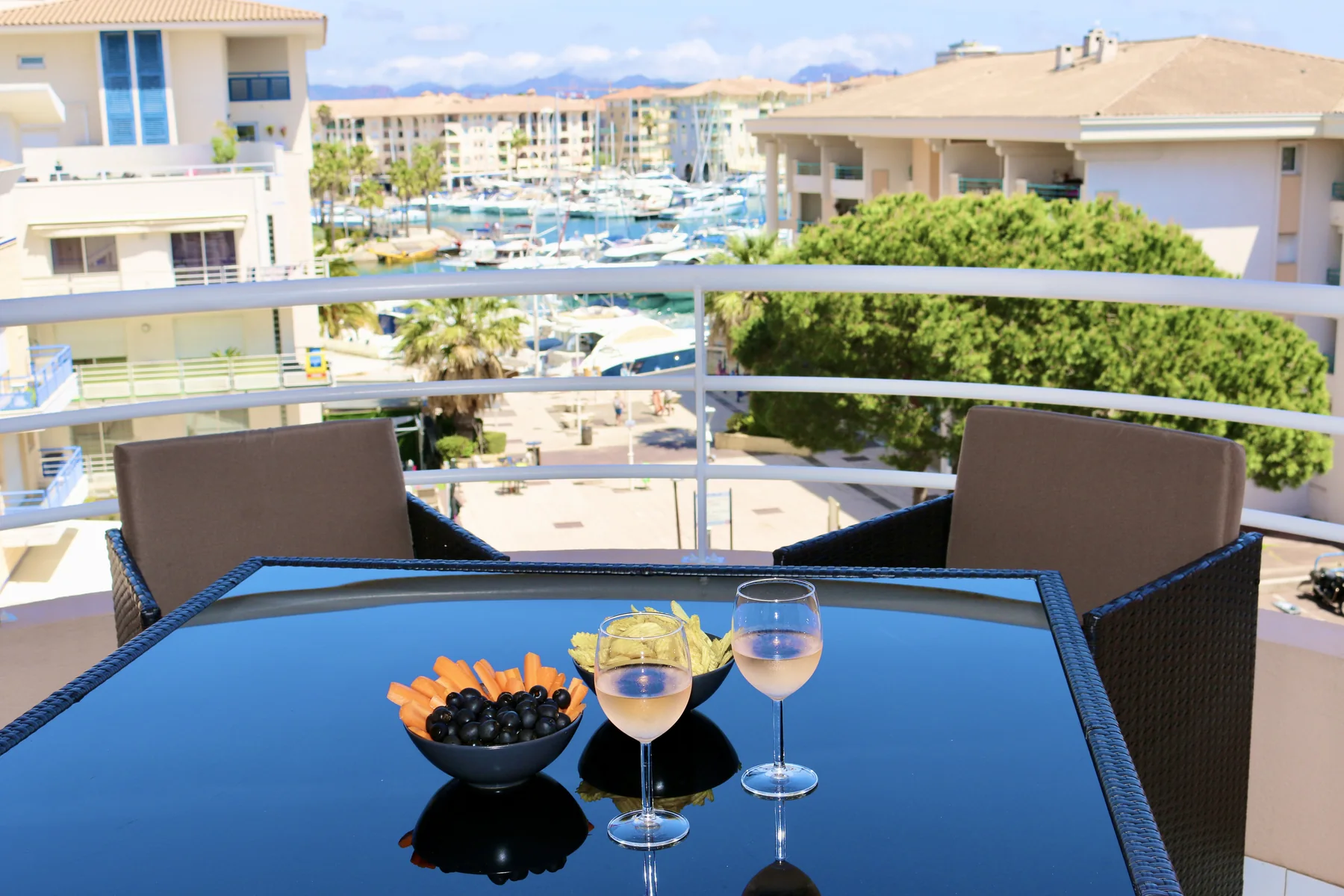 Terrasse du Consul avec vue sur Port‑Fréjus