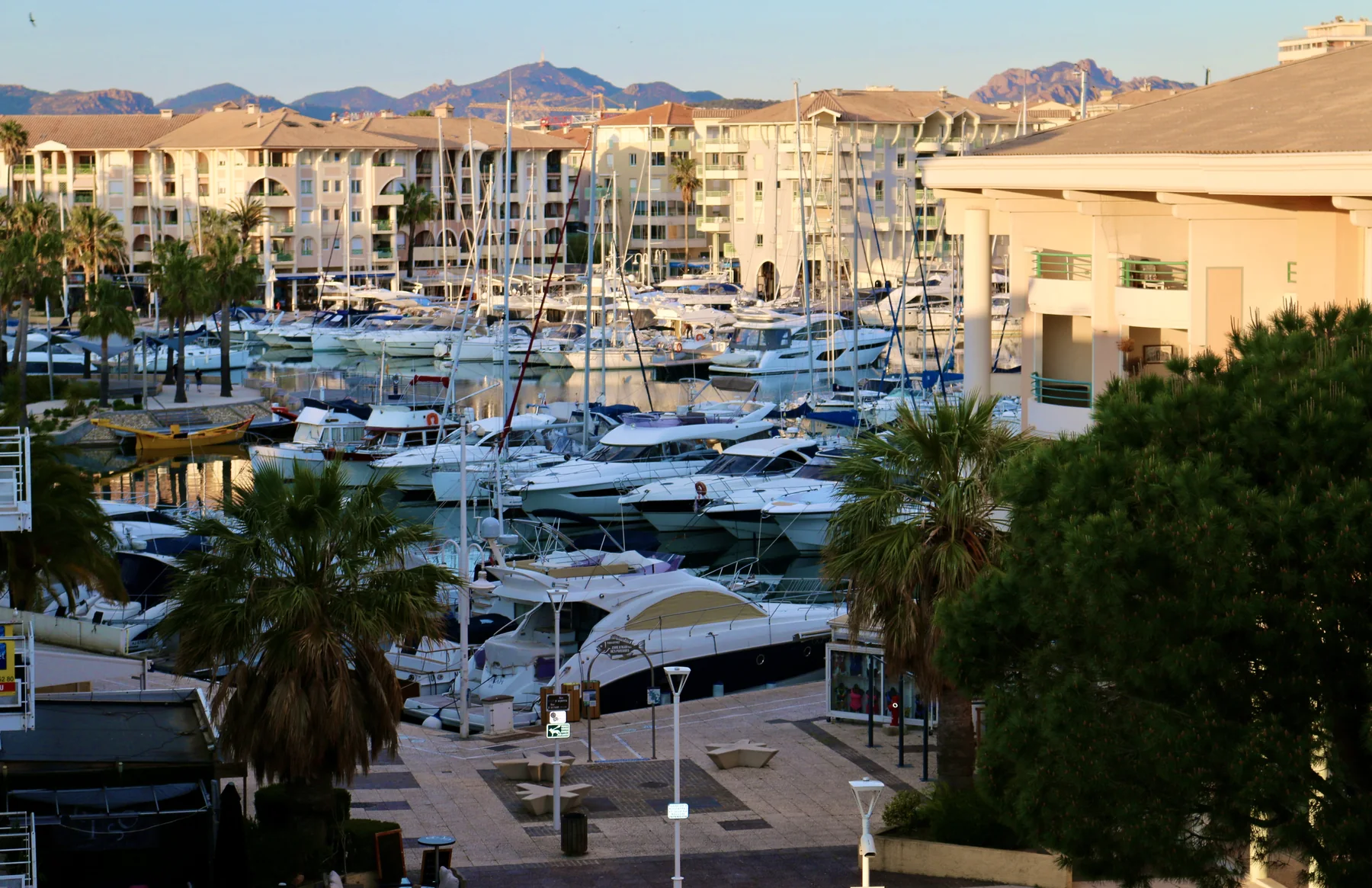 Vue panoramique sur Port‑Fréjus