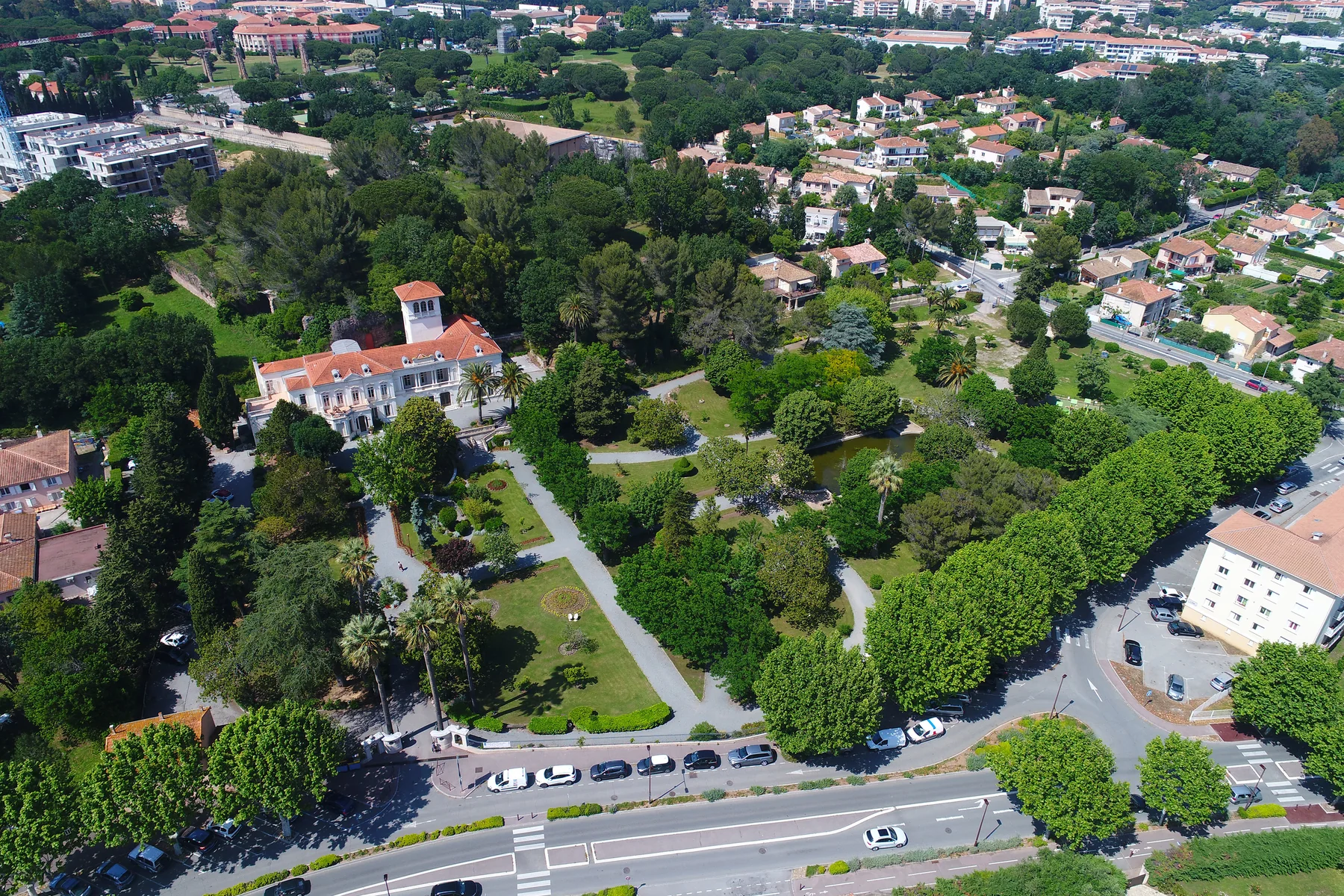 Fréjus vu du ciel