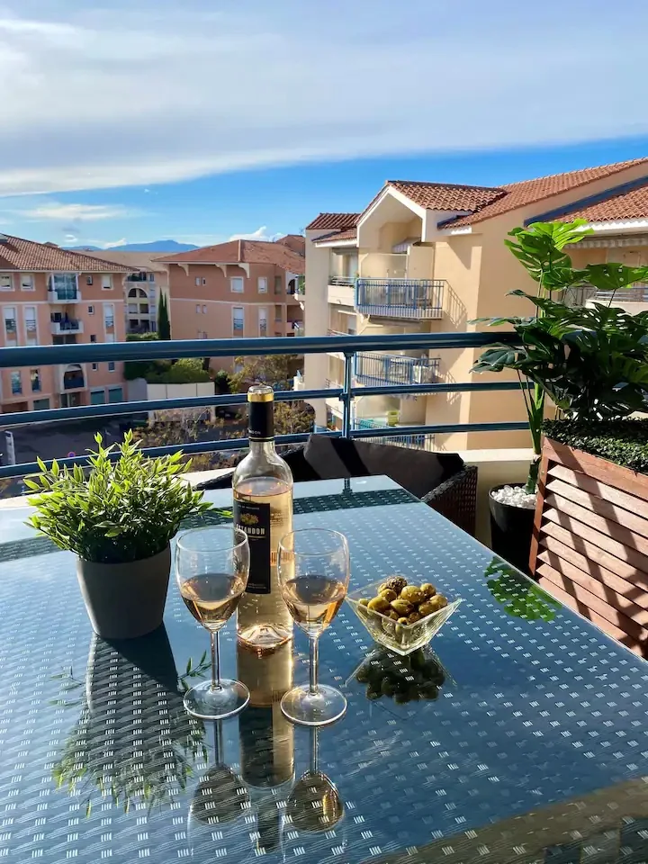 Terrasse du Paladien à Port‑Fréjus